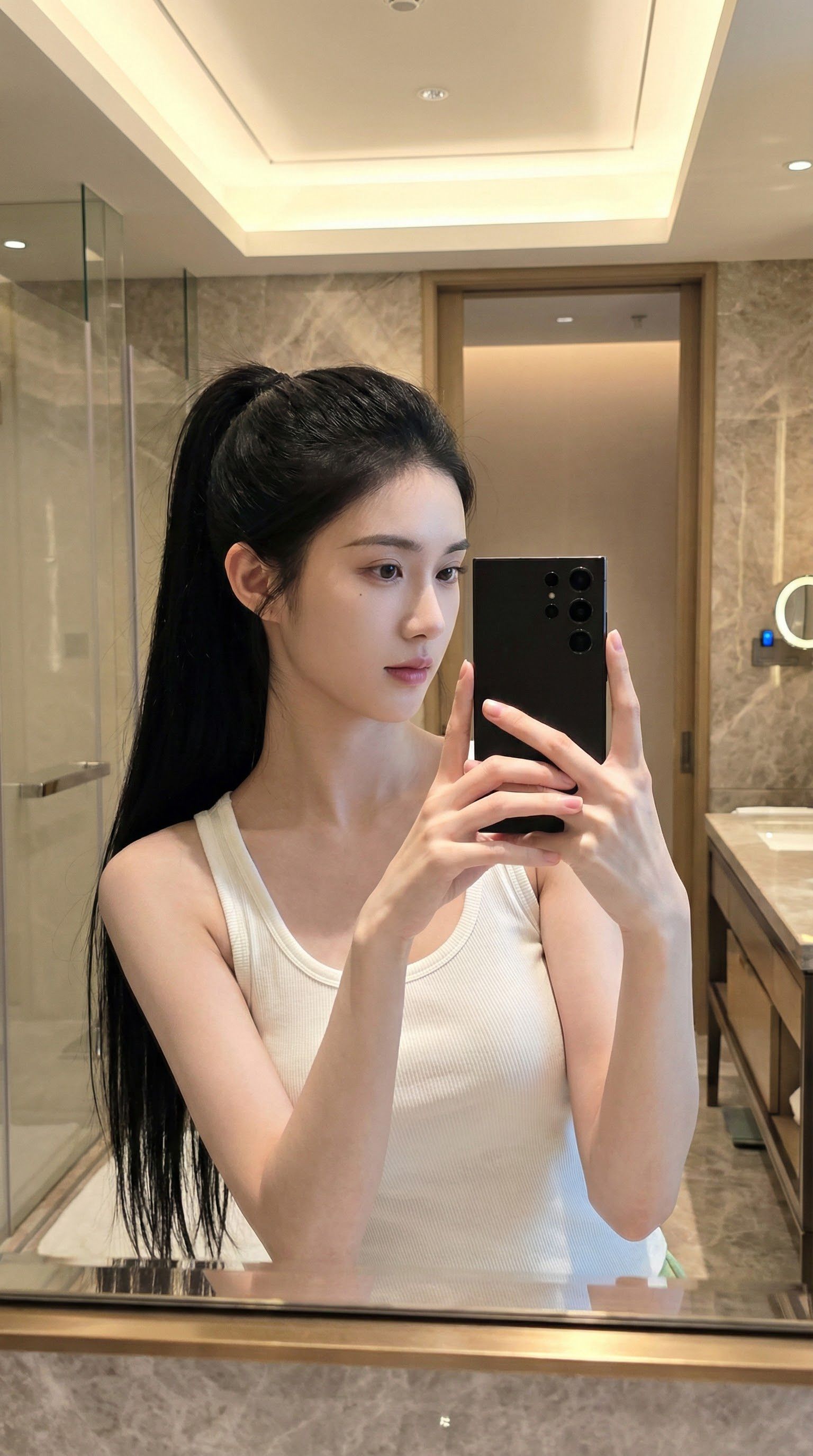 qwen2512 realistic beauty selfie