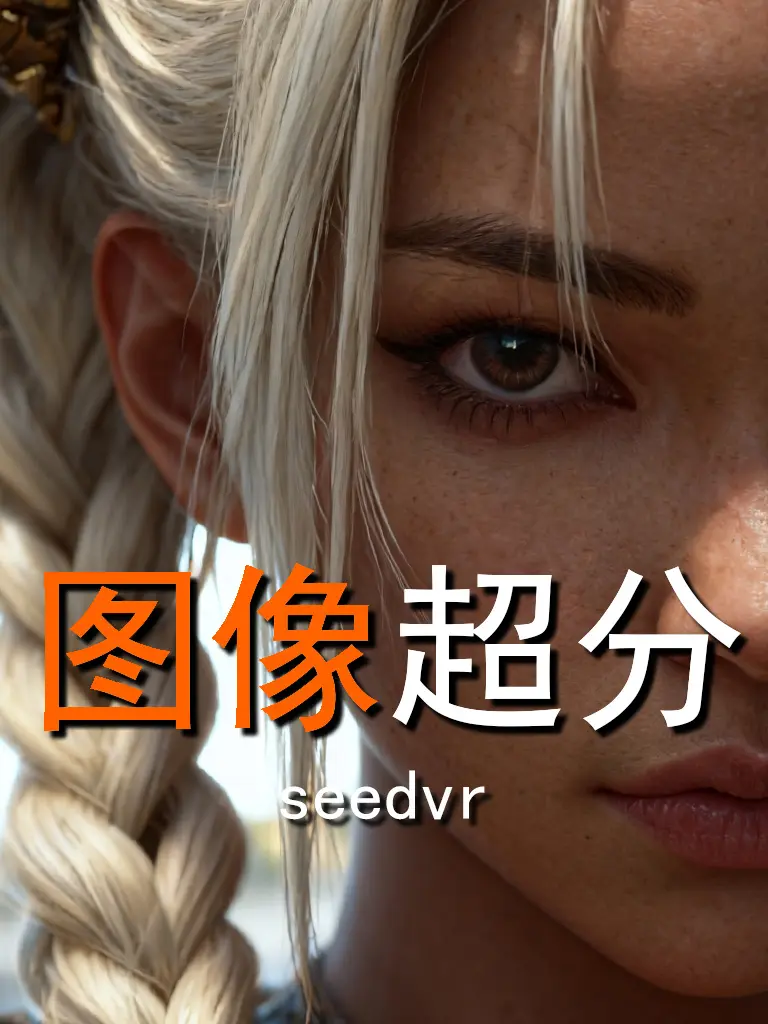 Image super-resolution 10 23 SeedVR image upscaler
