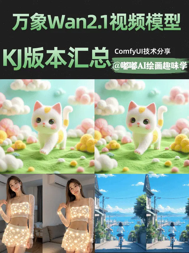 WanTu generates video workflow KJ version