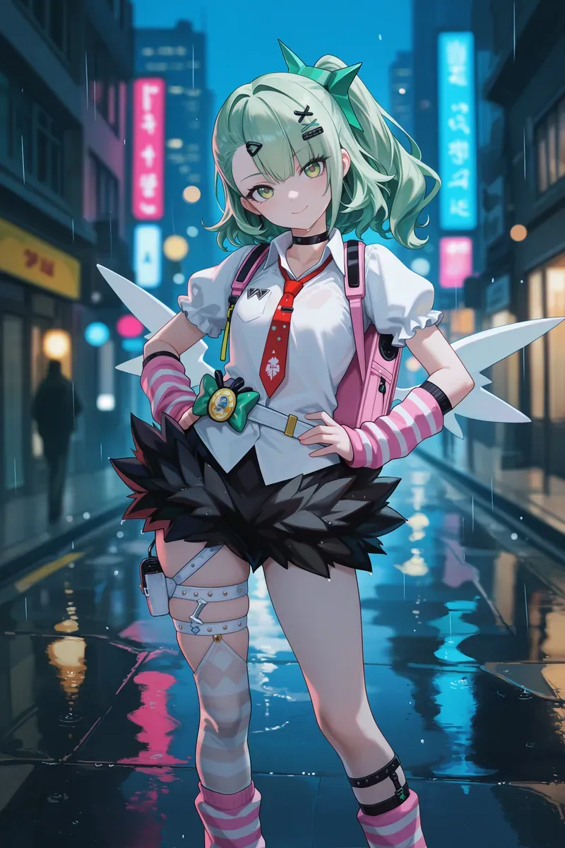 Sunna 千夏, 2 Outfits — Zenless Zone Zero 绝区零 anima V2