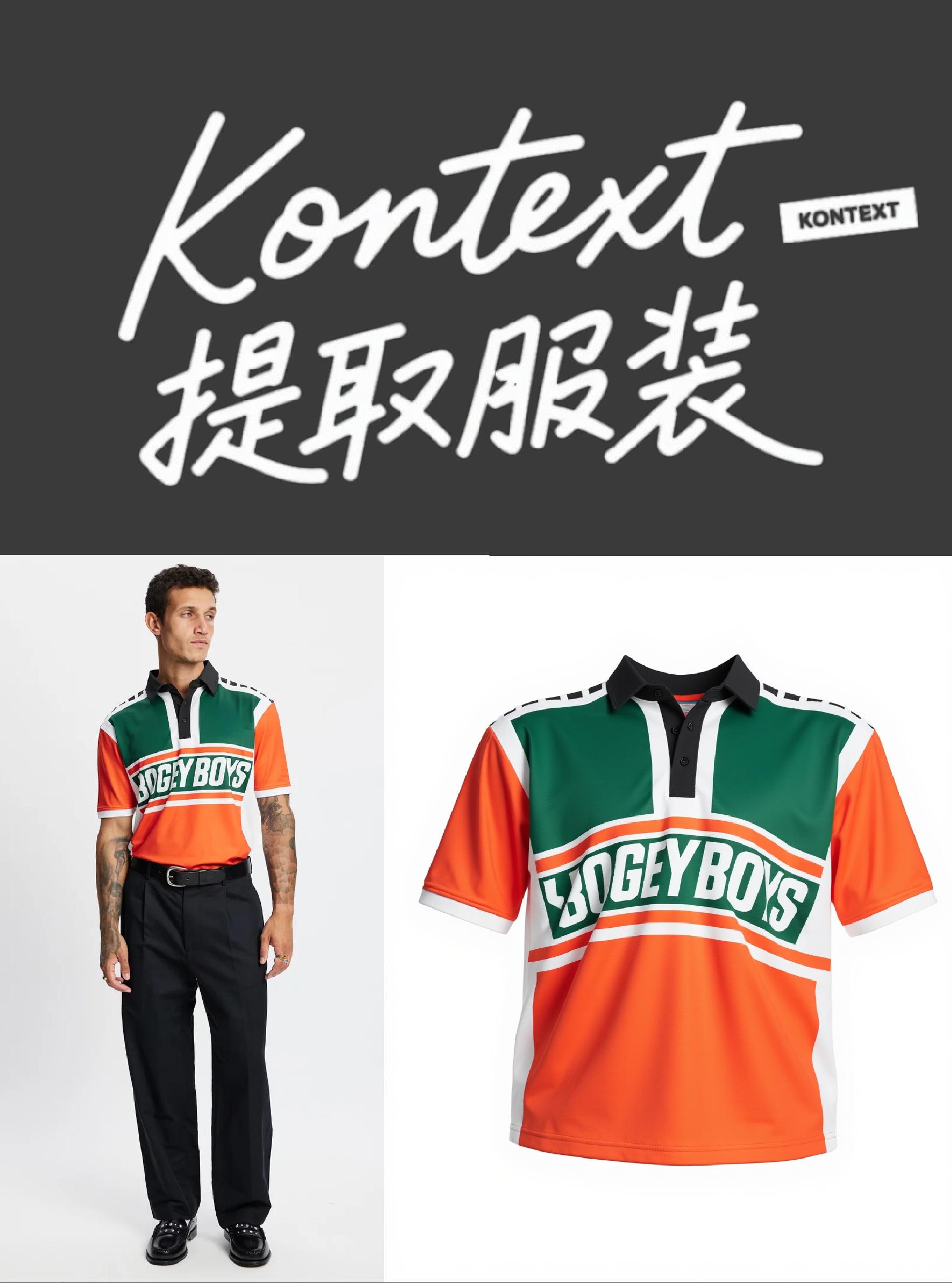 kontext | Extract clothing
