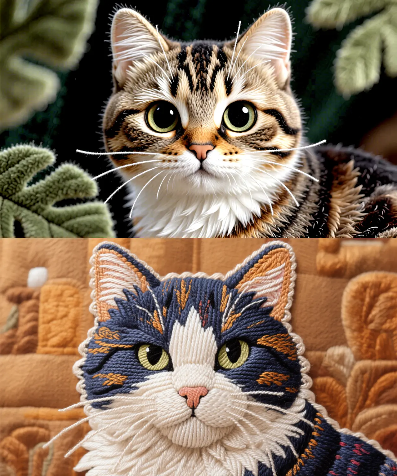 Qianwen 3D Fabric Art Cute Style