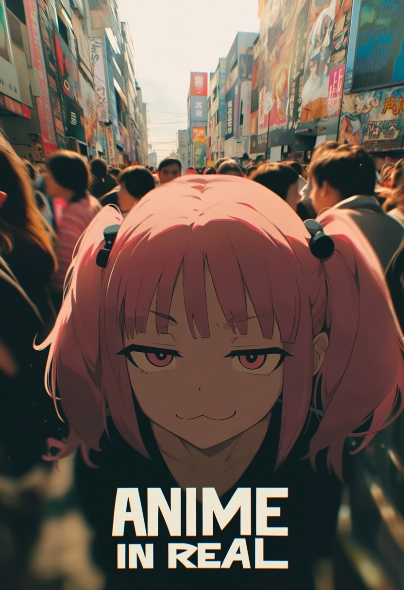 Anime in real