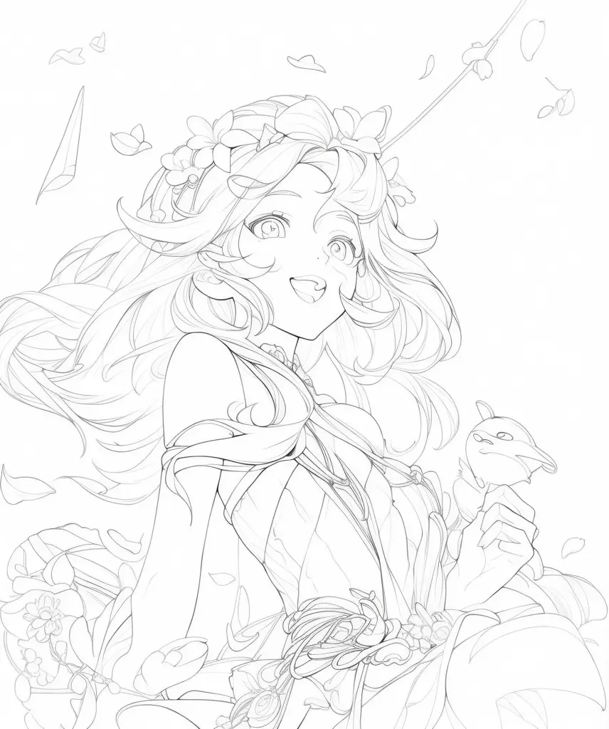 One-click convert picture to line draft