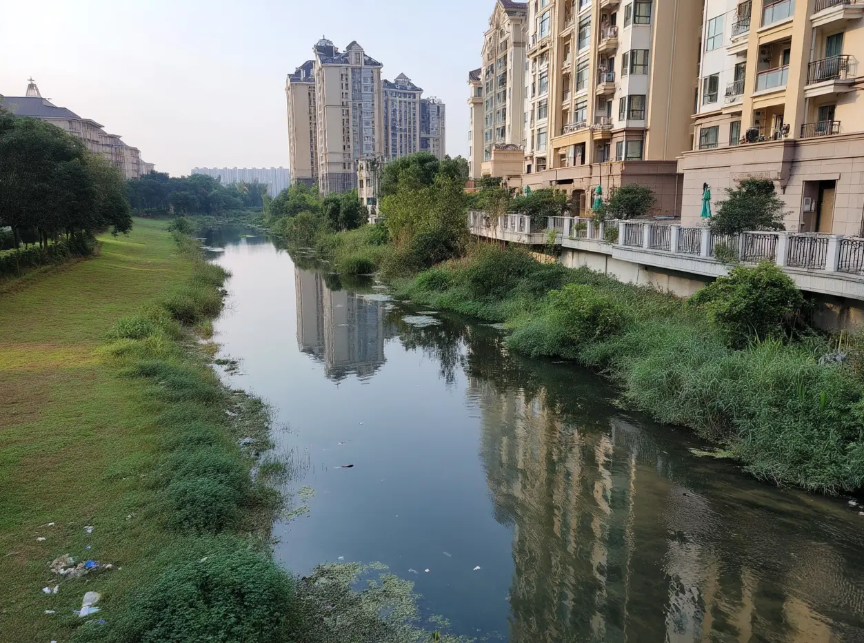 Landscape photo one-click landscape rendering