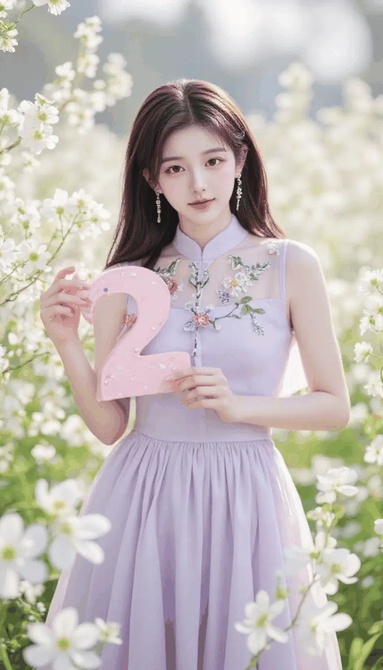 2025 Creative New Year Four Seasons Portrait