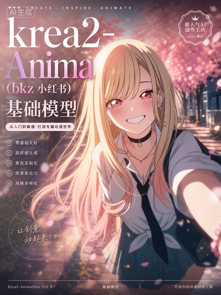 krea2-Anime Style Base Model (Xiaohongshu)
