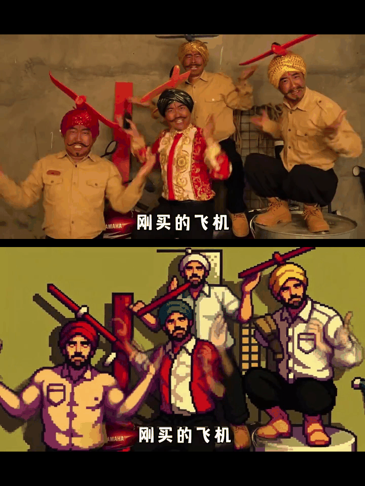Video to Pixel Art (High Similarity) v1.3