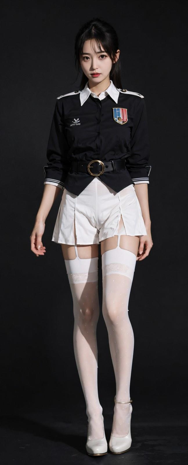 tutu's HiSilk (5D Polka Dot White Garter stockings)/tutu's HiSilk (5D Polka Dot White Garter stockings)