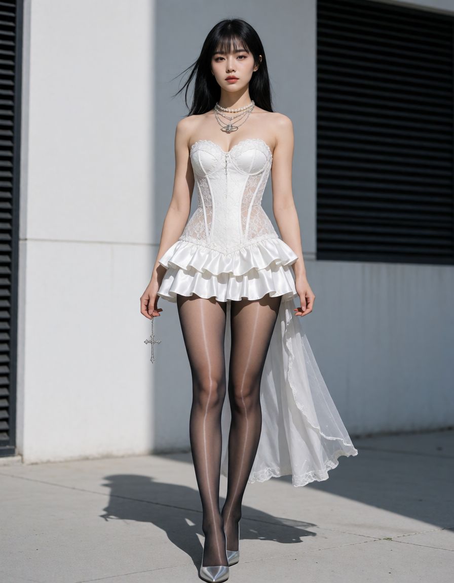 Tutu Aurora Glossy Tights|KREA2 LoRA