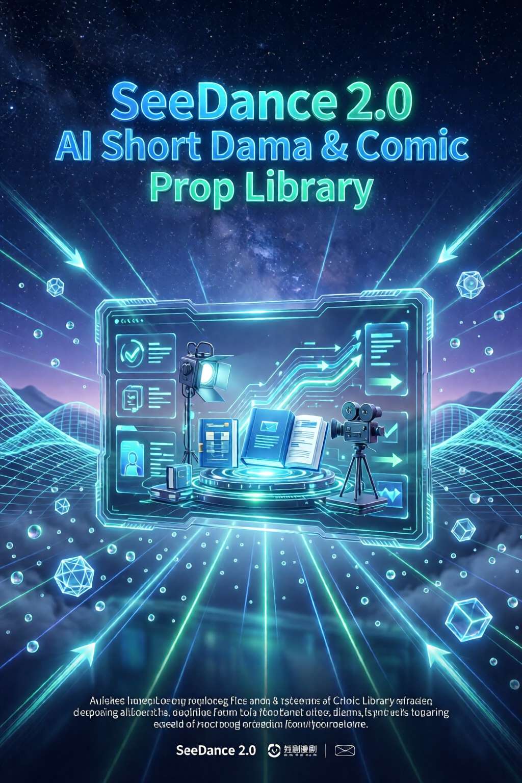 Prop Library Animation Sparkvideo 2.0 AI short drama and comic drama suitable for ultra ...