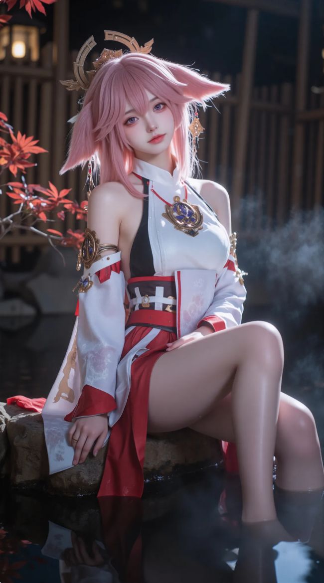<Genshin Impact> Yae Miko cosplay costume