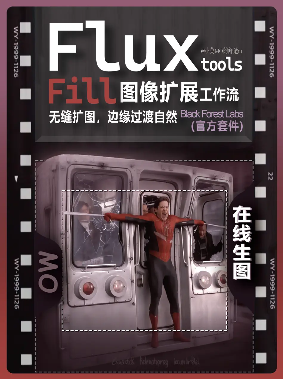 Flux Fill Image Extension_Online Image Enlargement