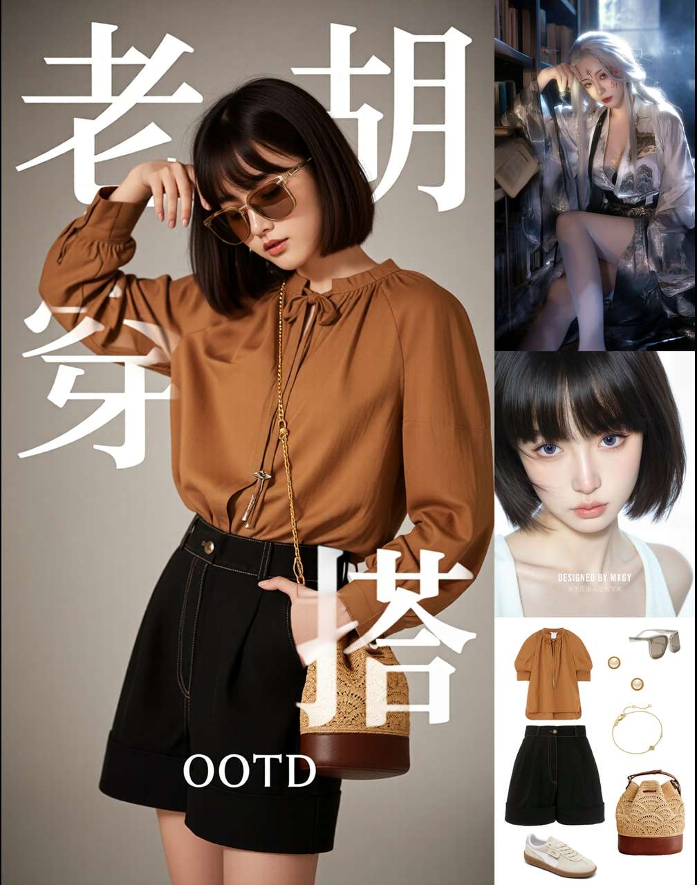 Mathcing Ootd OOTD One-click outfit Face shape matching Pose matching - RunningHub AI ...