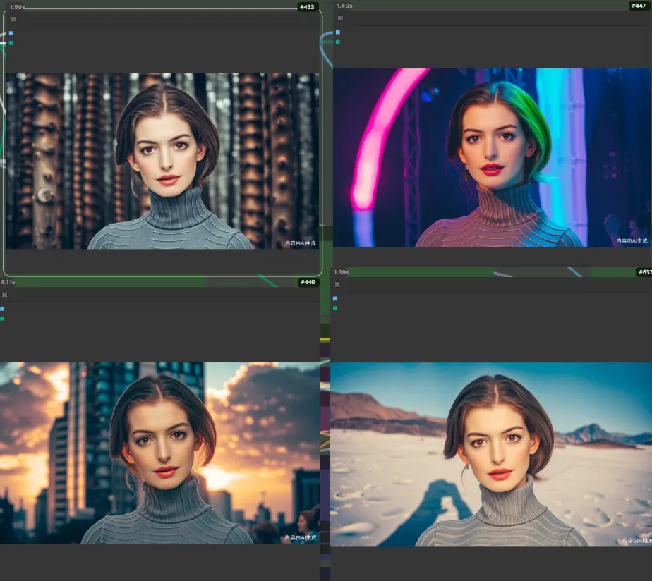 Role consistency & CONSISTENT CHARACTERS from an INPUT IMAGE
