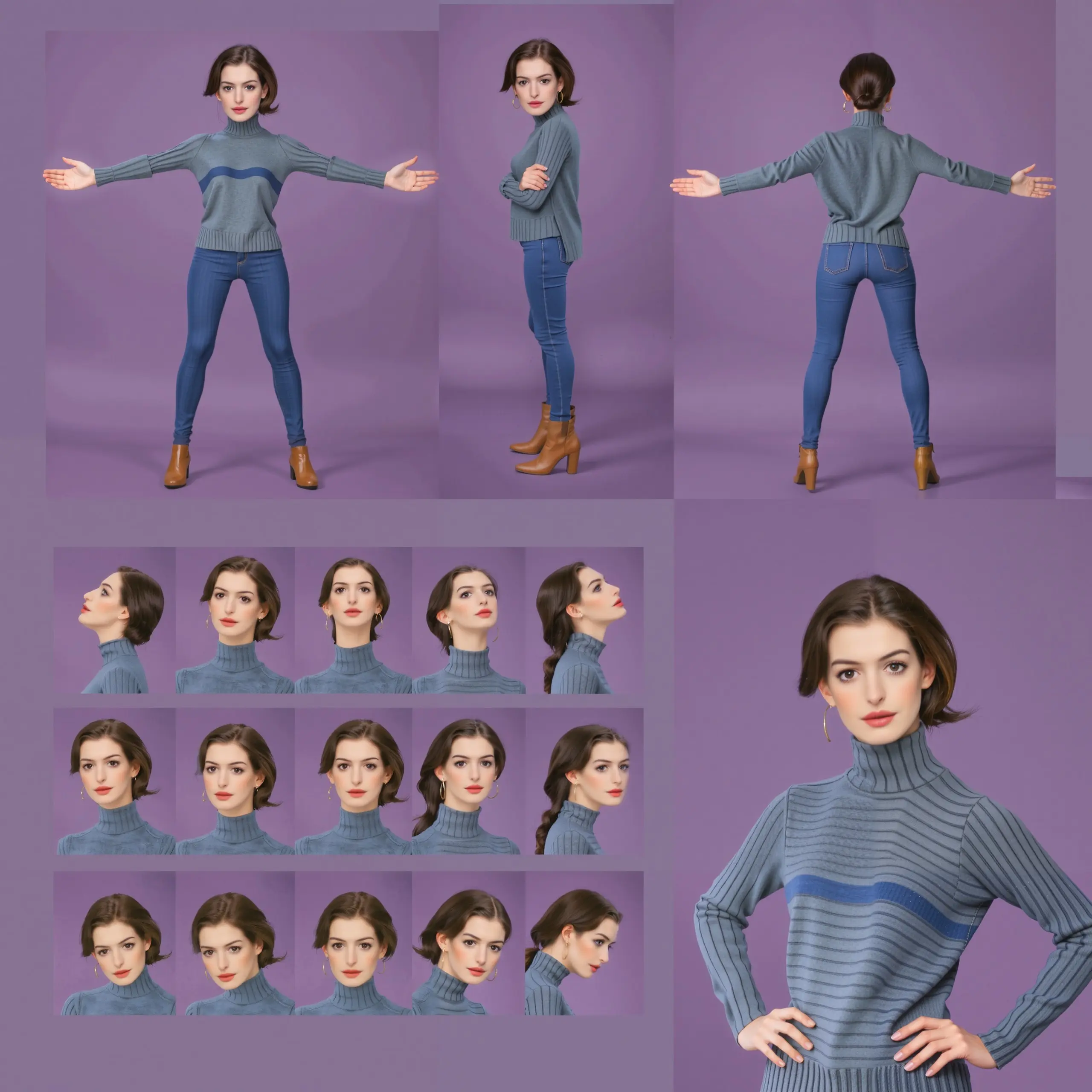 Role consistency & CONSISTENT CHARACTERS from an INPUT IMAGE