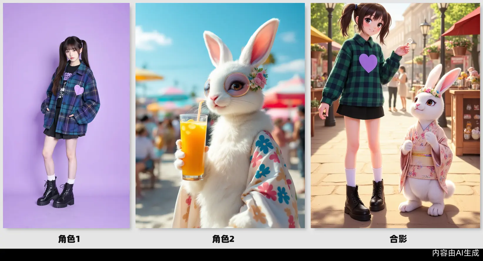 Group Photos of Characters Workflow ByRui. Group Photos of Characters