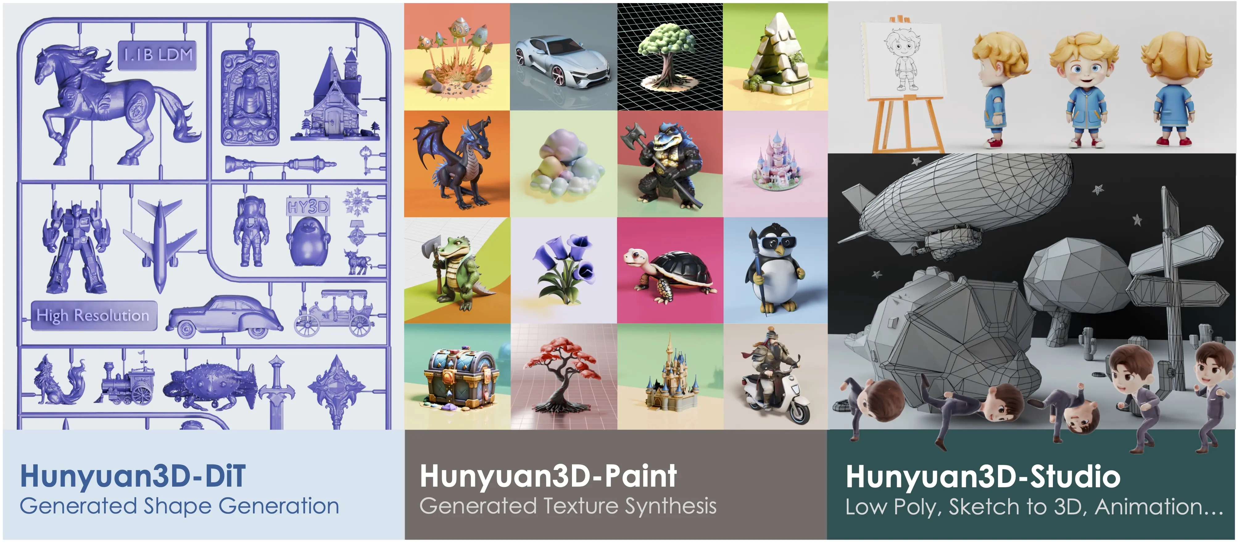 Hunyuan 3D Wrapper Official Demo Workflow