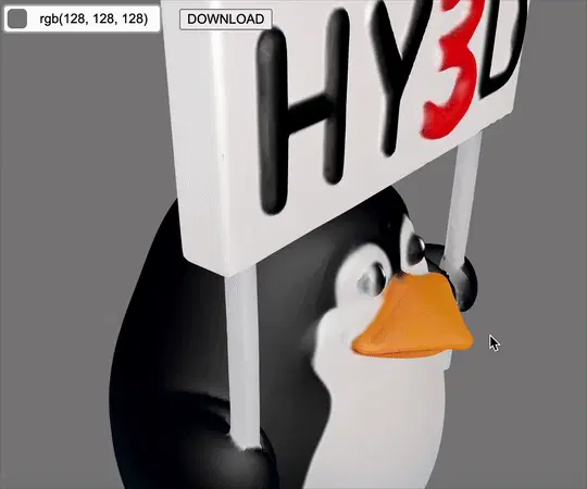 Hunyuan 3D Wrapper Official Demo Workflow