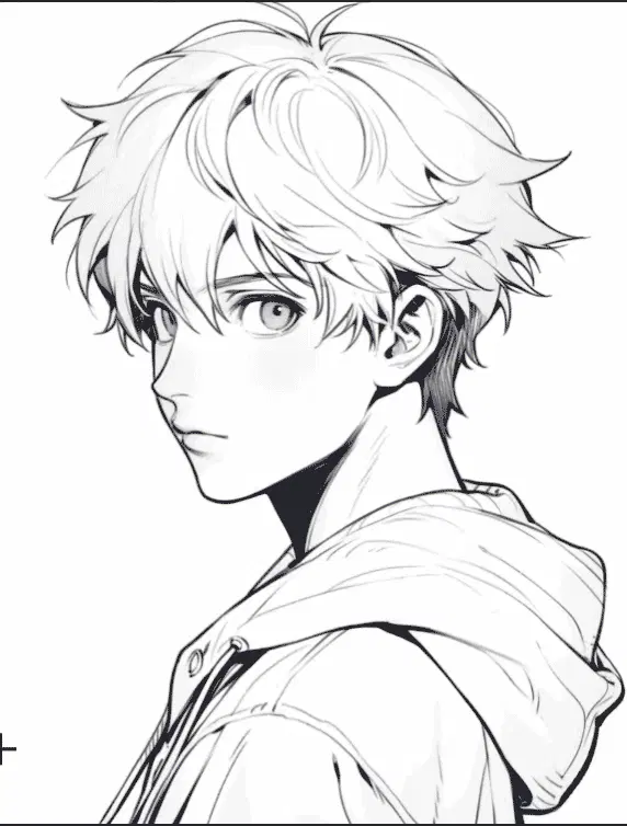 FLUX Anime Line Art One-Click Coloring