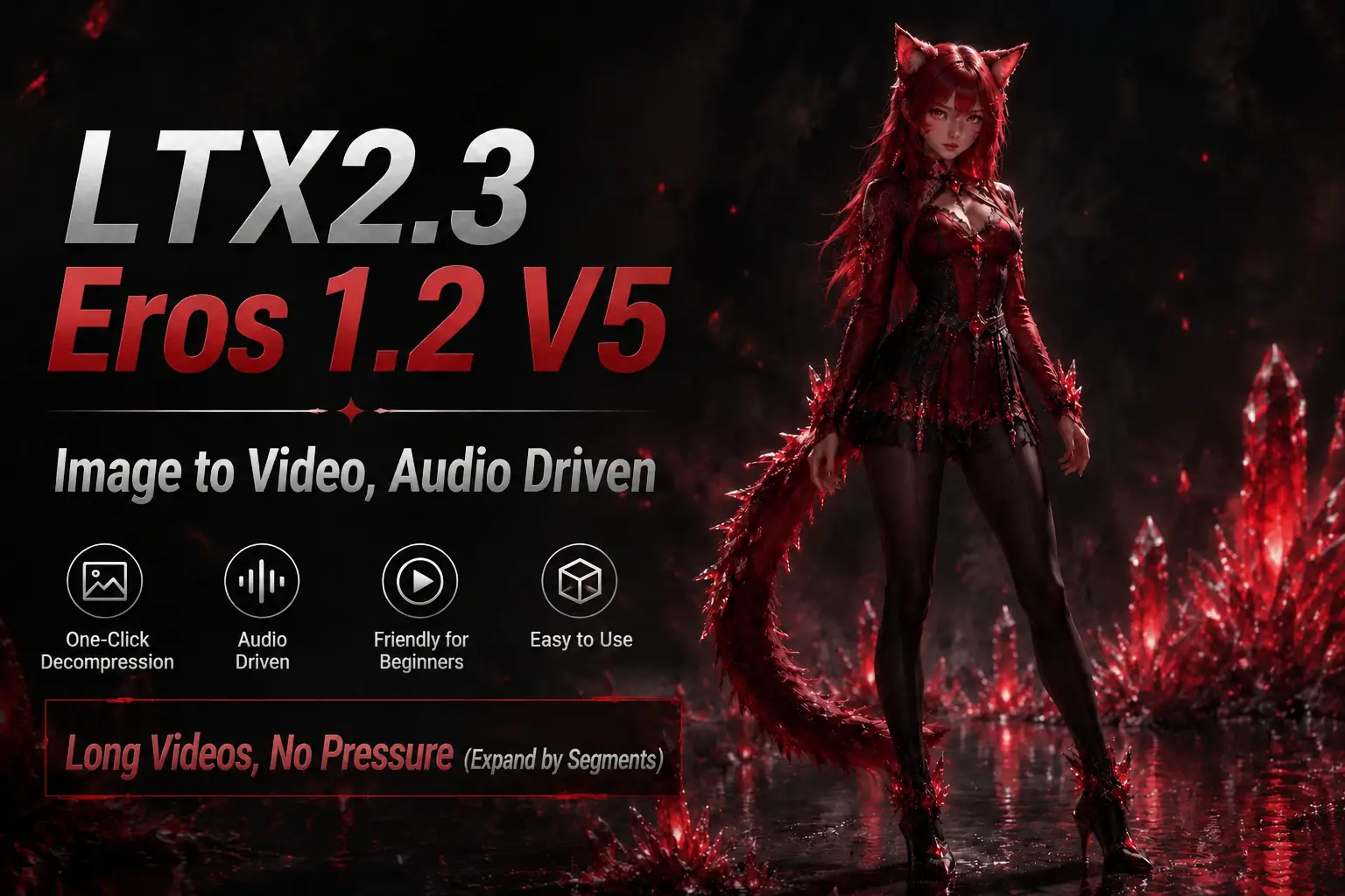 LTX2.3 Eros 1.2 Image to Video Image to Video