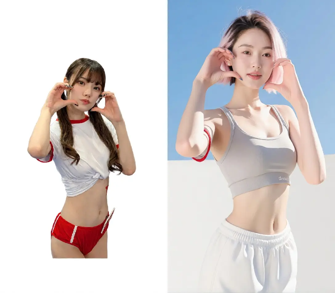 Character pose transfer