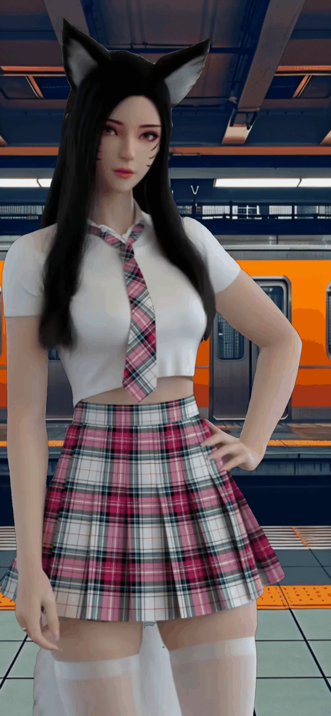 Video background replacement