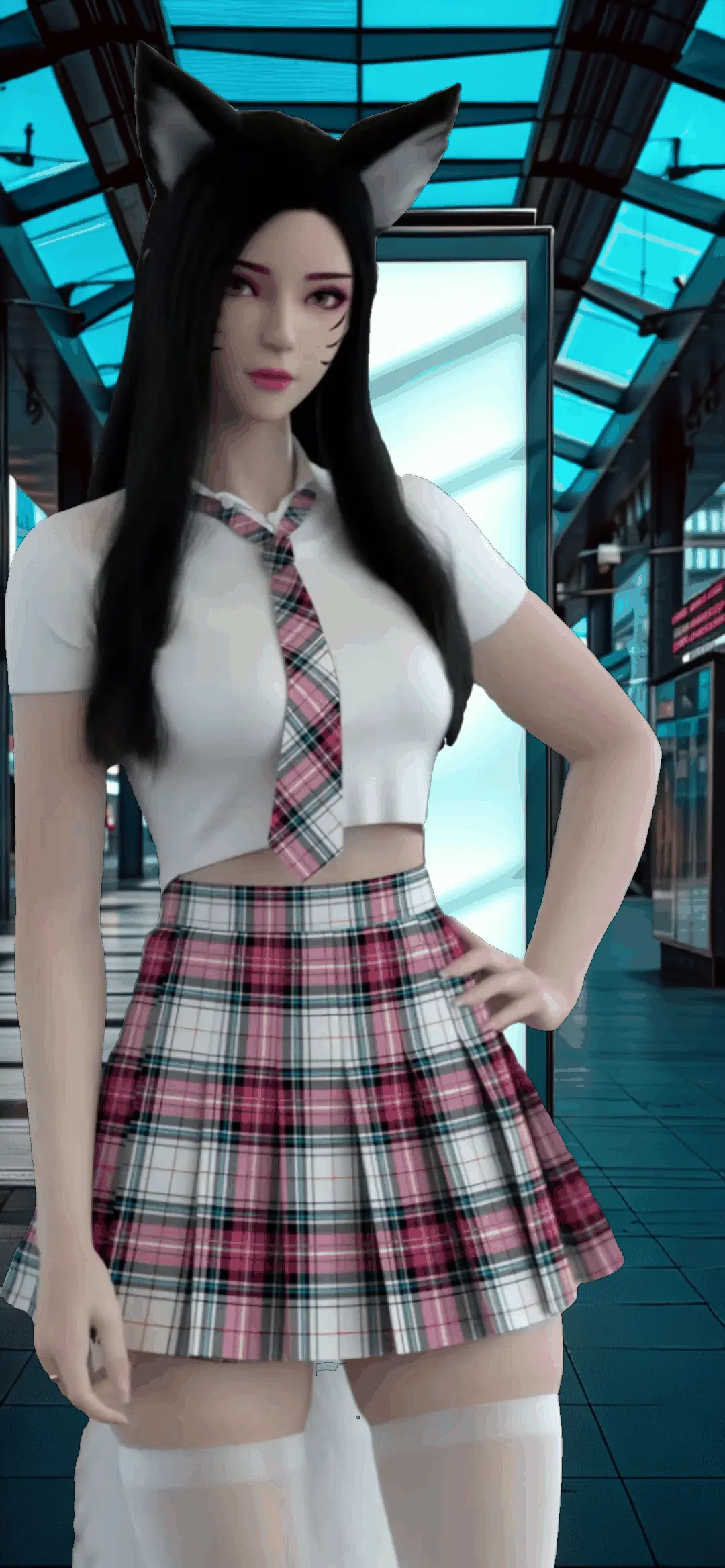 Video background replacement