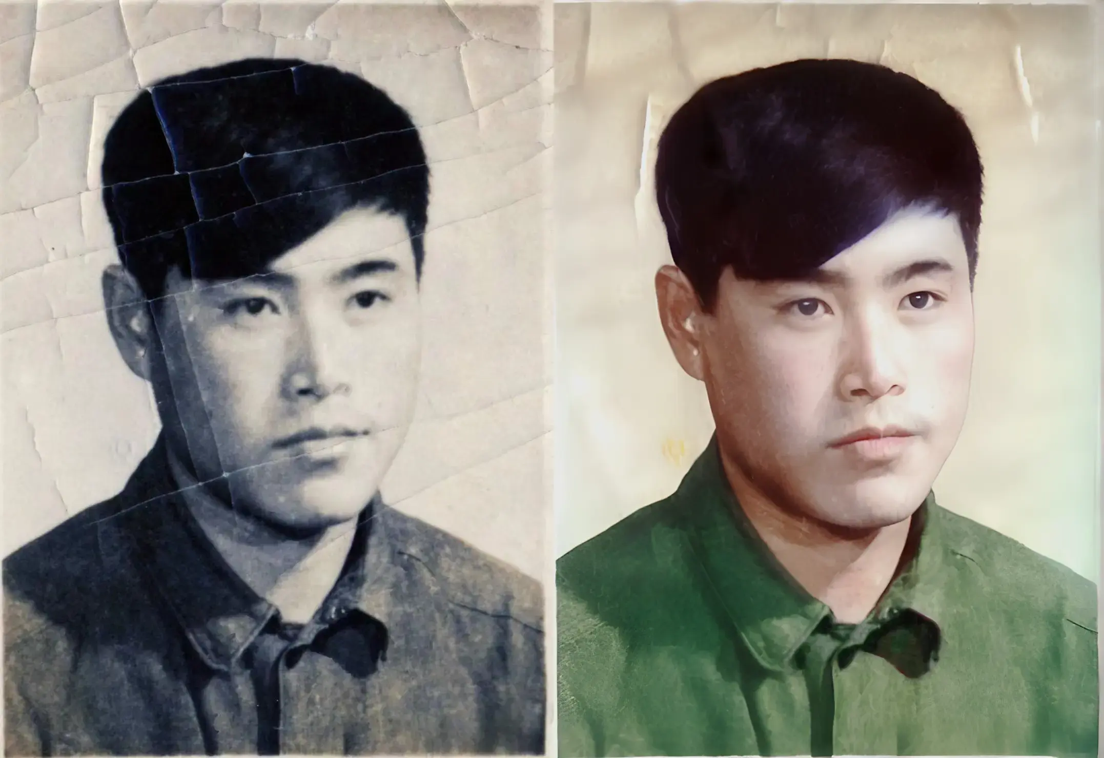 Old photo restoration and coloring