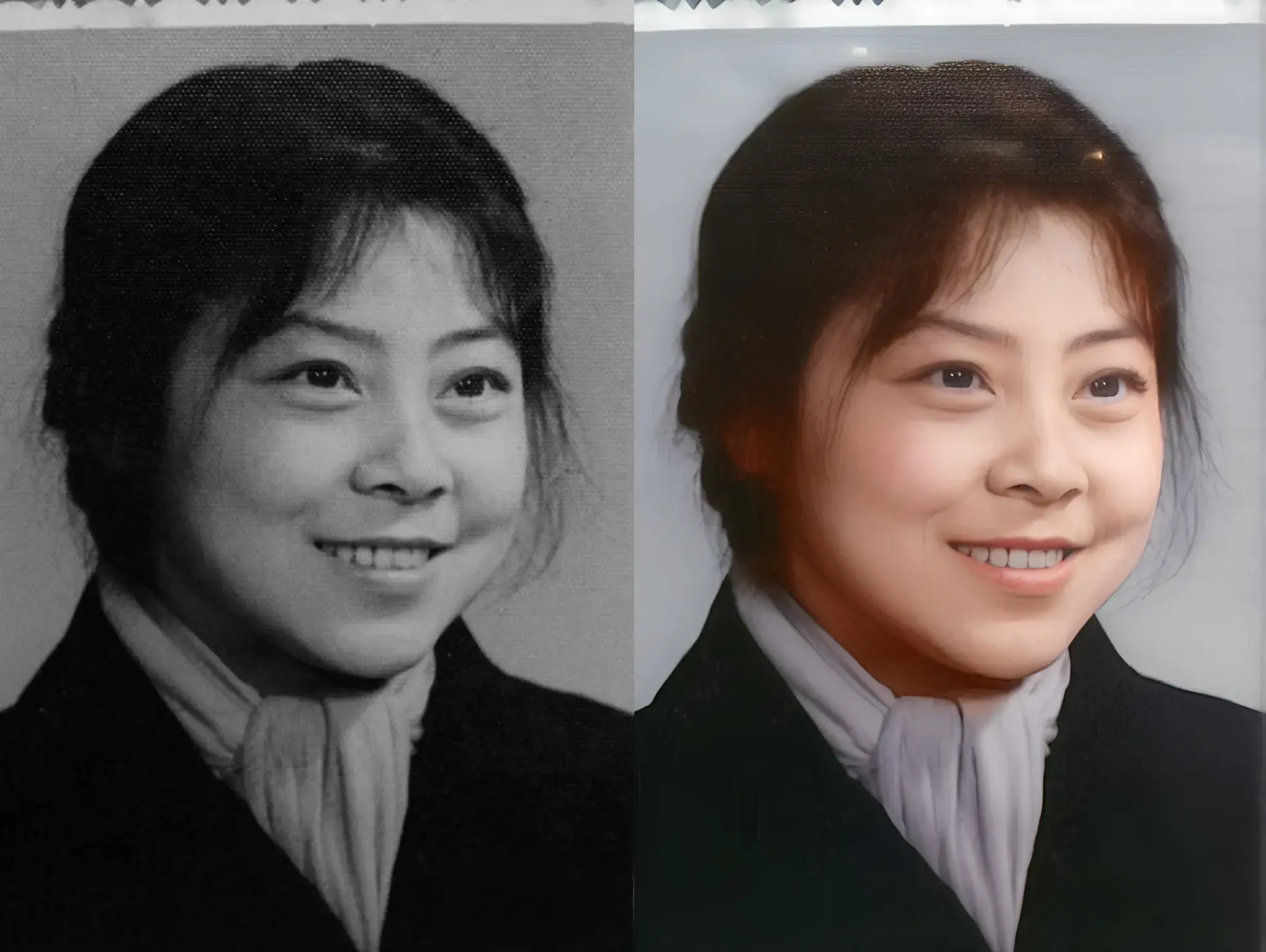 Old photo restoration and coloring