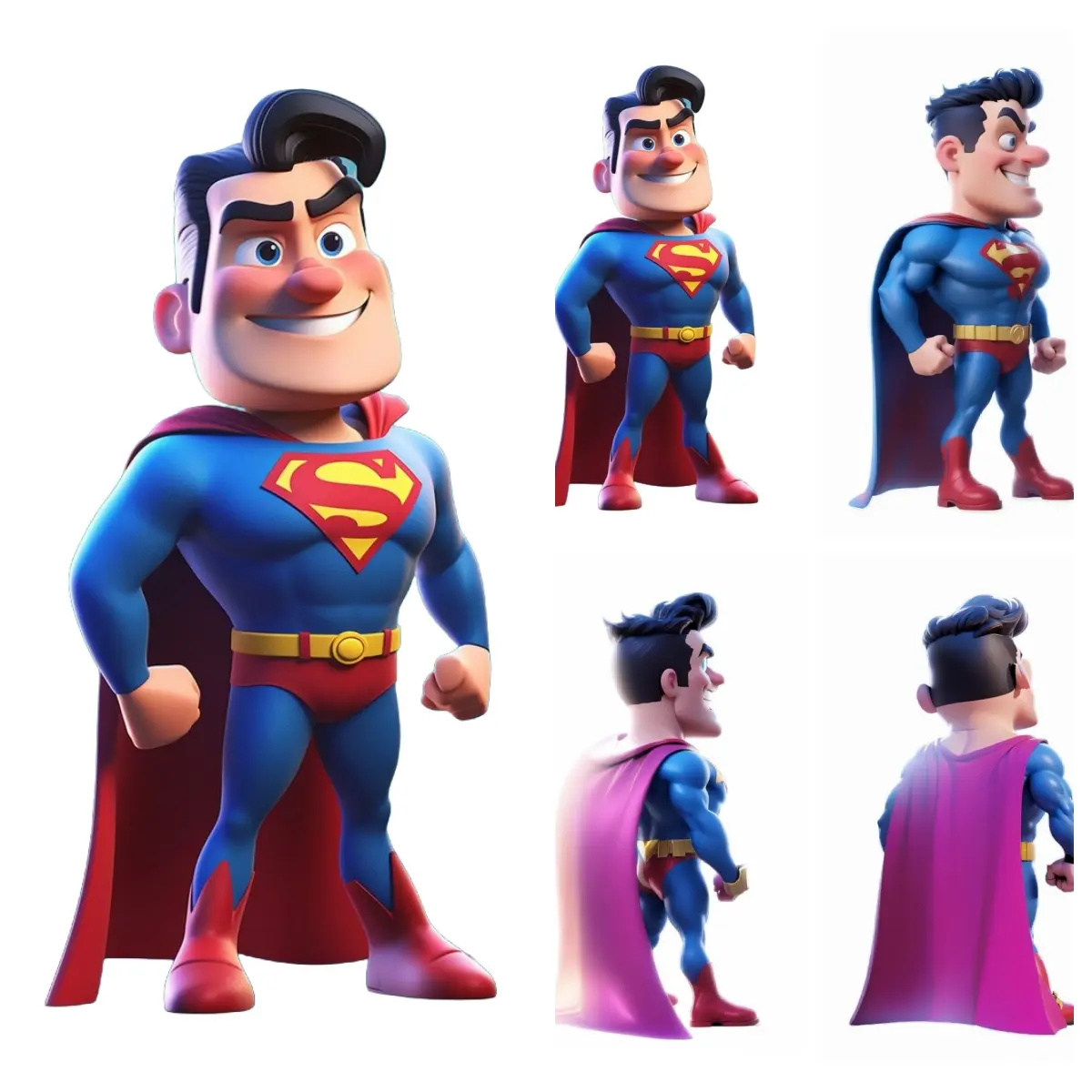 A workflow for generating multiple views from an image