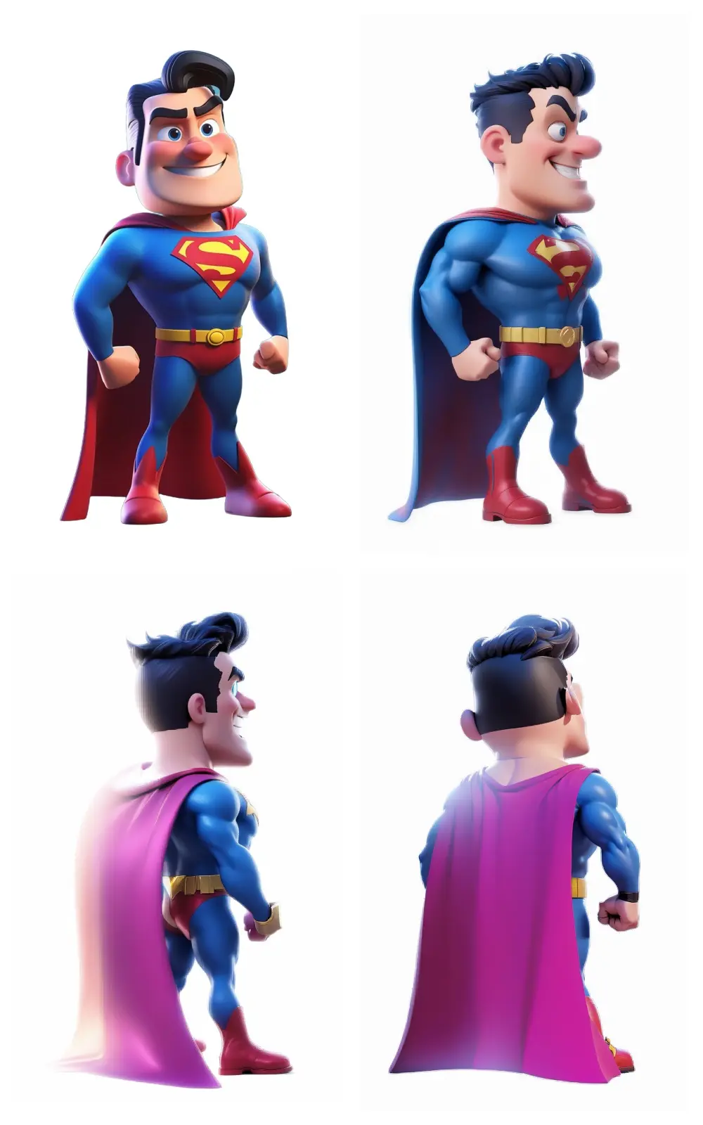 A workflow for generating multiple views from an image