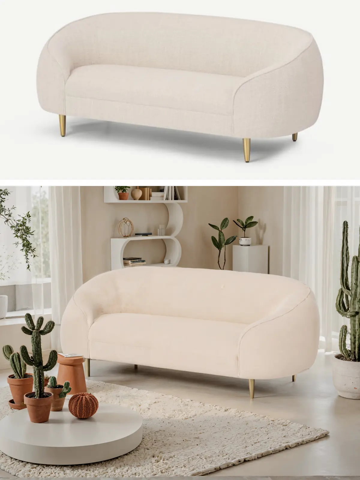 Indoor home decoration background replacement