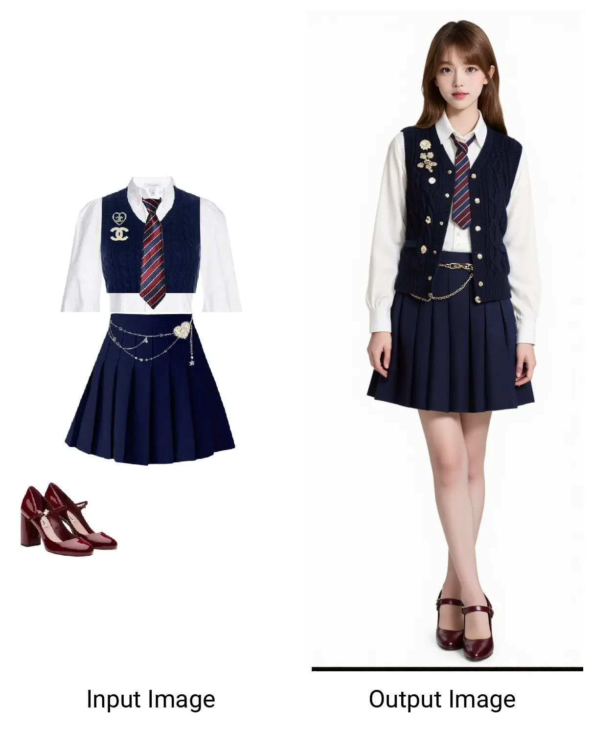 Virtual dressing