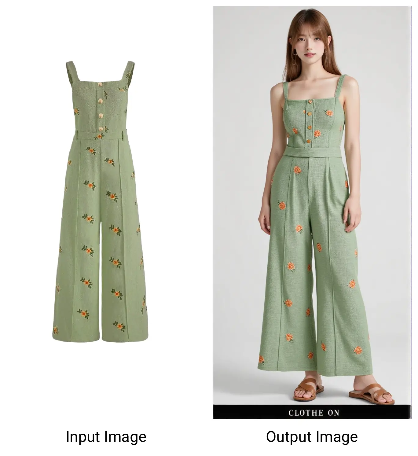 Virtual dressing