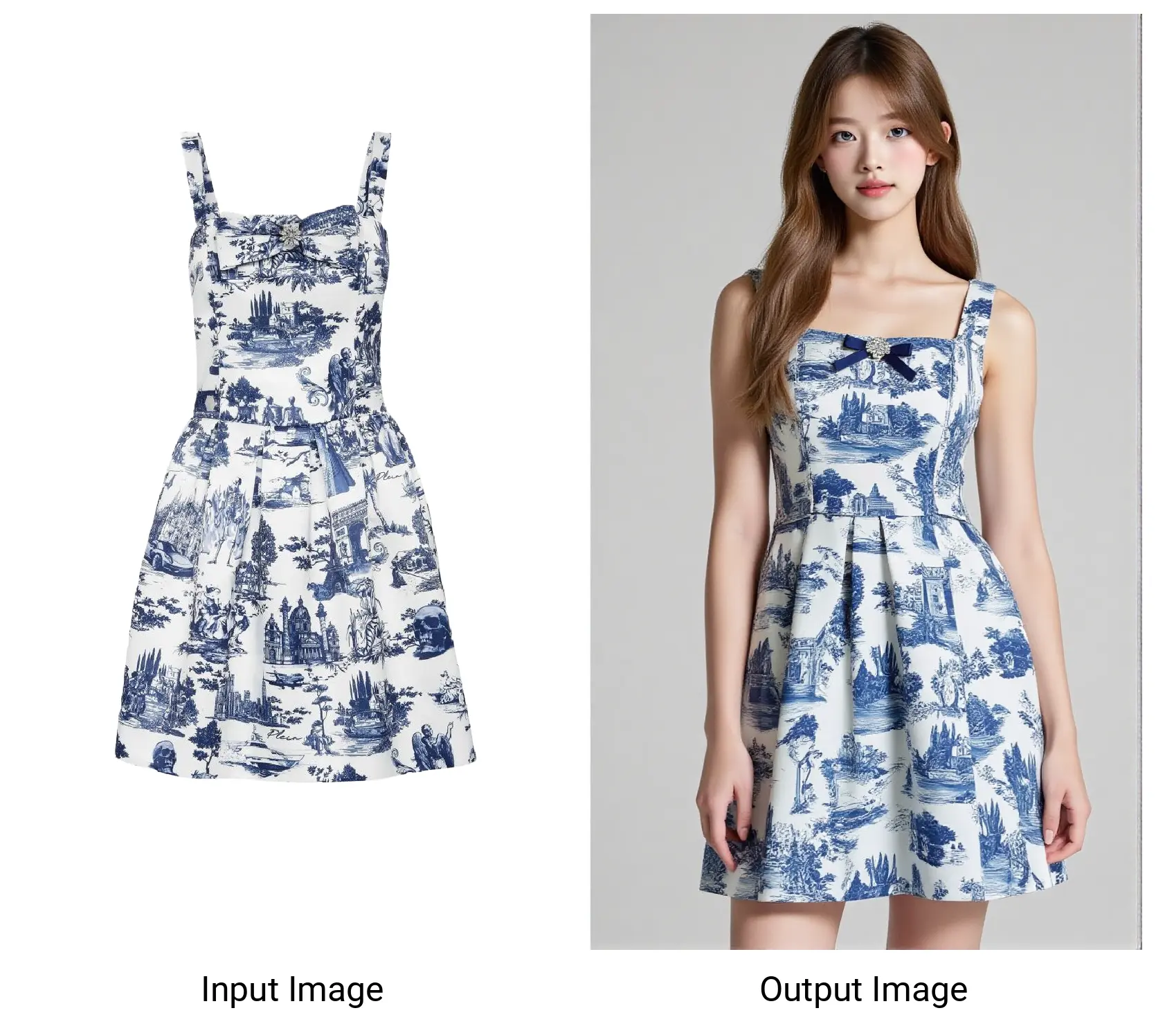Virtual dressing