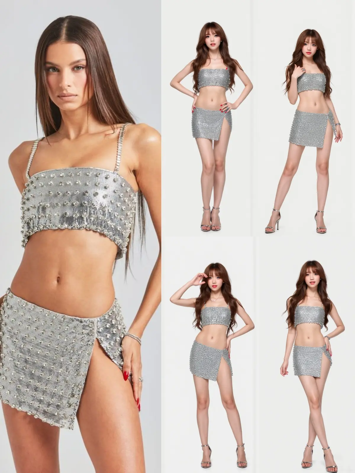 E-commerce clothing custom pose consistency model generation