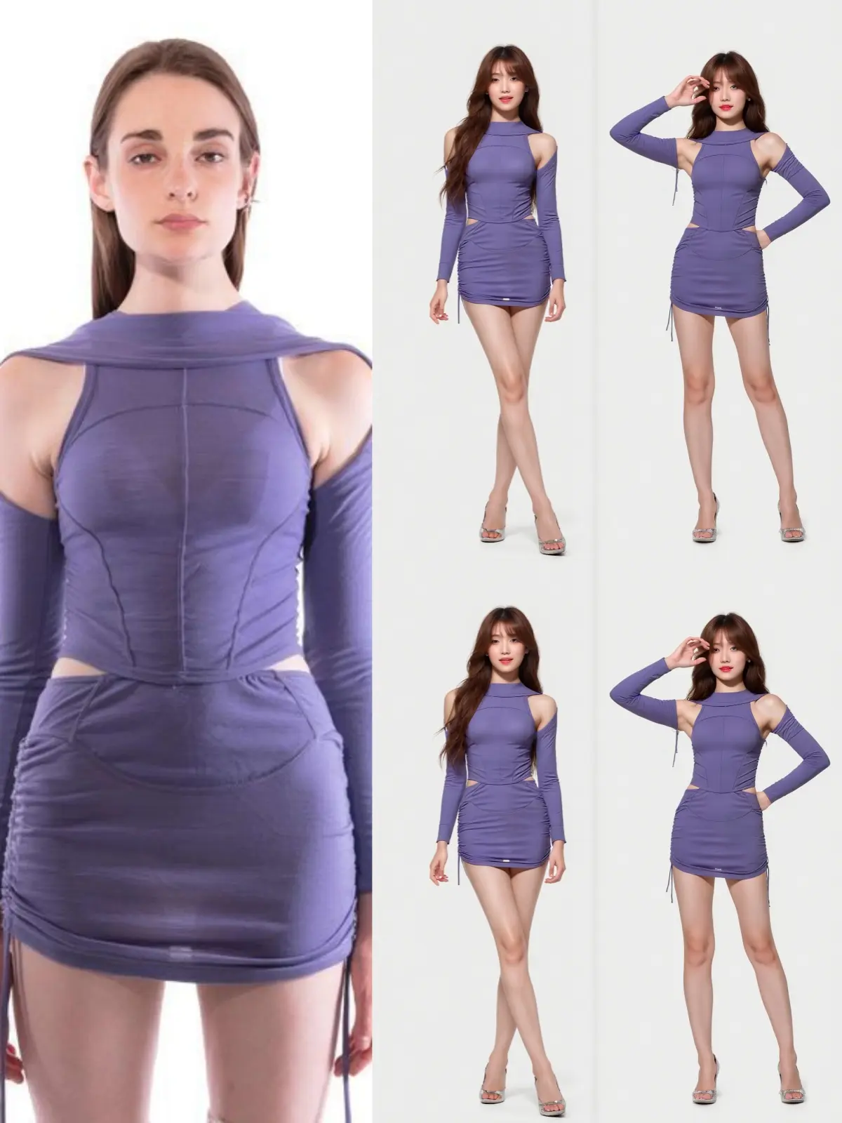 E-commerce clothing custom pose consistency model generation