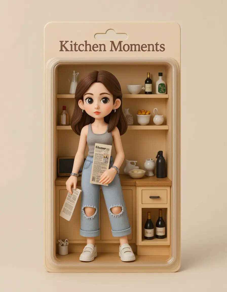 Cartoon 3D Collectible Doll