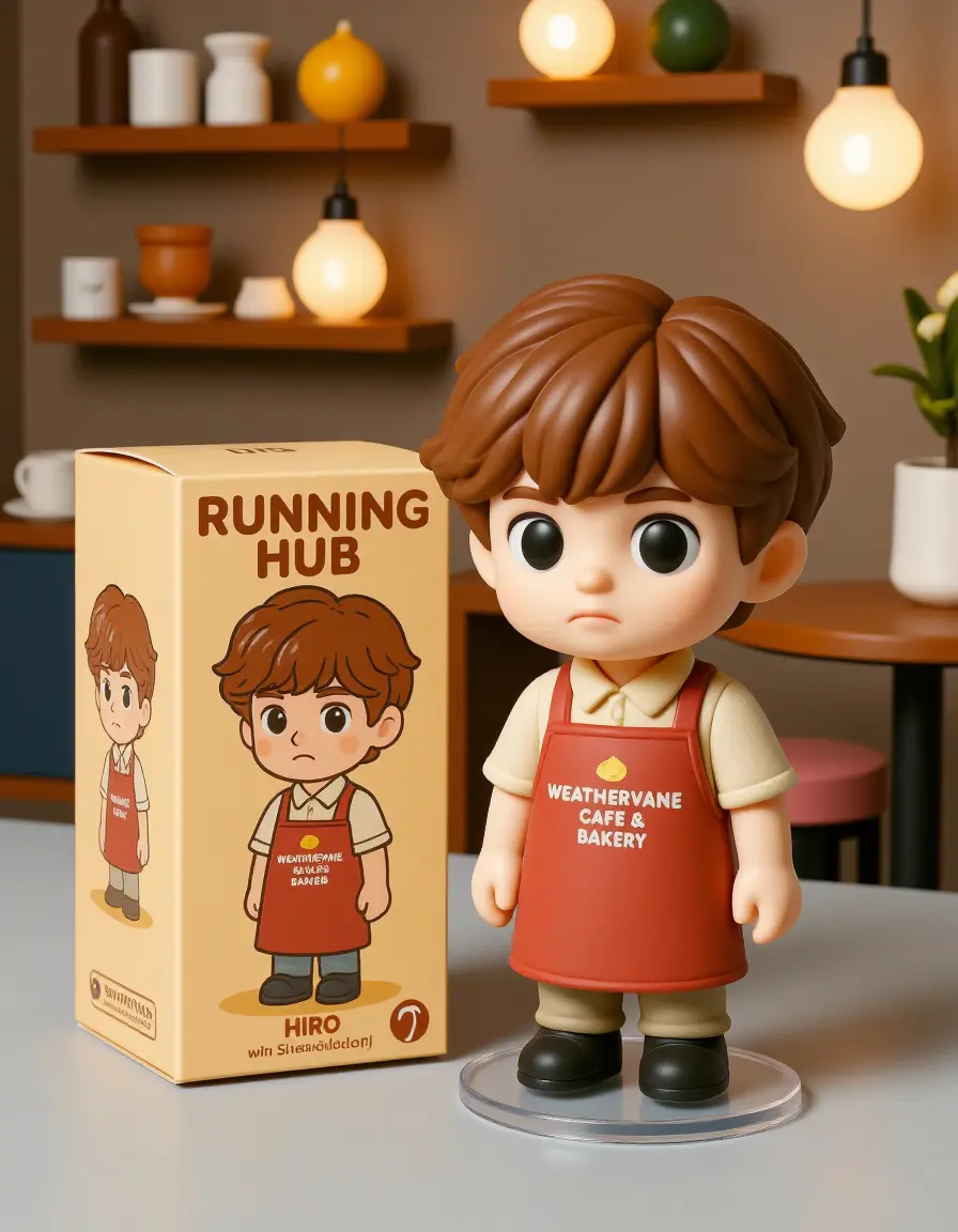 Cartoon 3D blind box figurine toy ornament