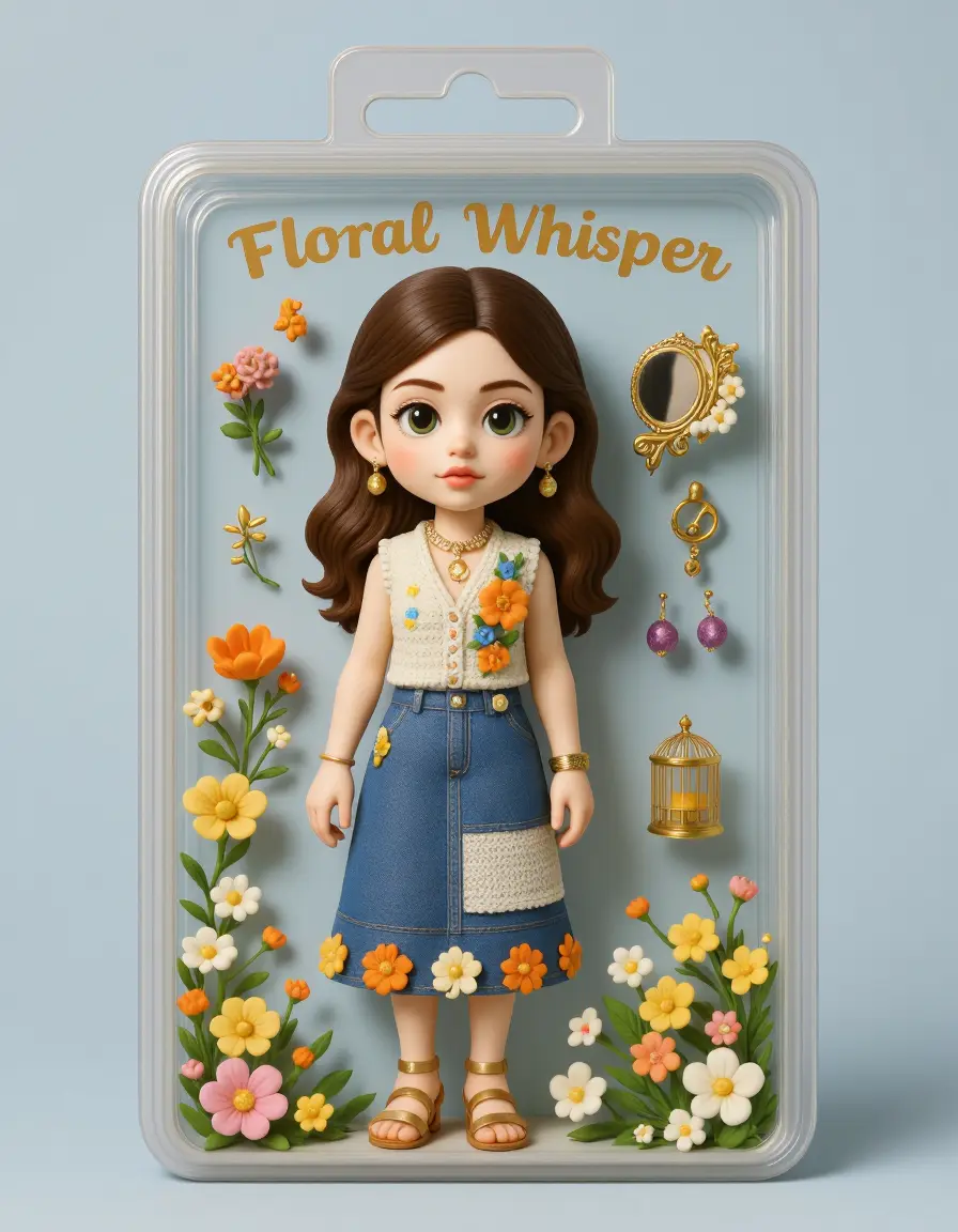 Cartoon 3D Collectible Doll