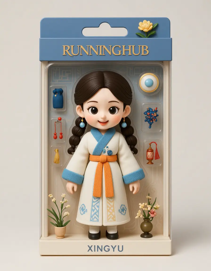 Cartoon 3D Collectible Doll