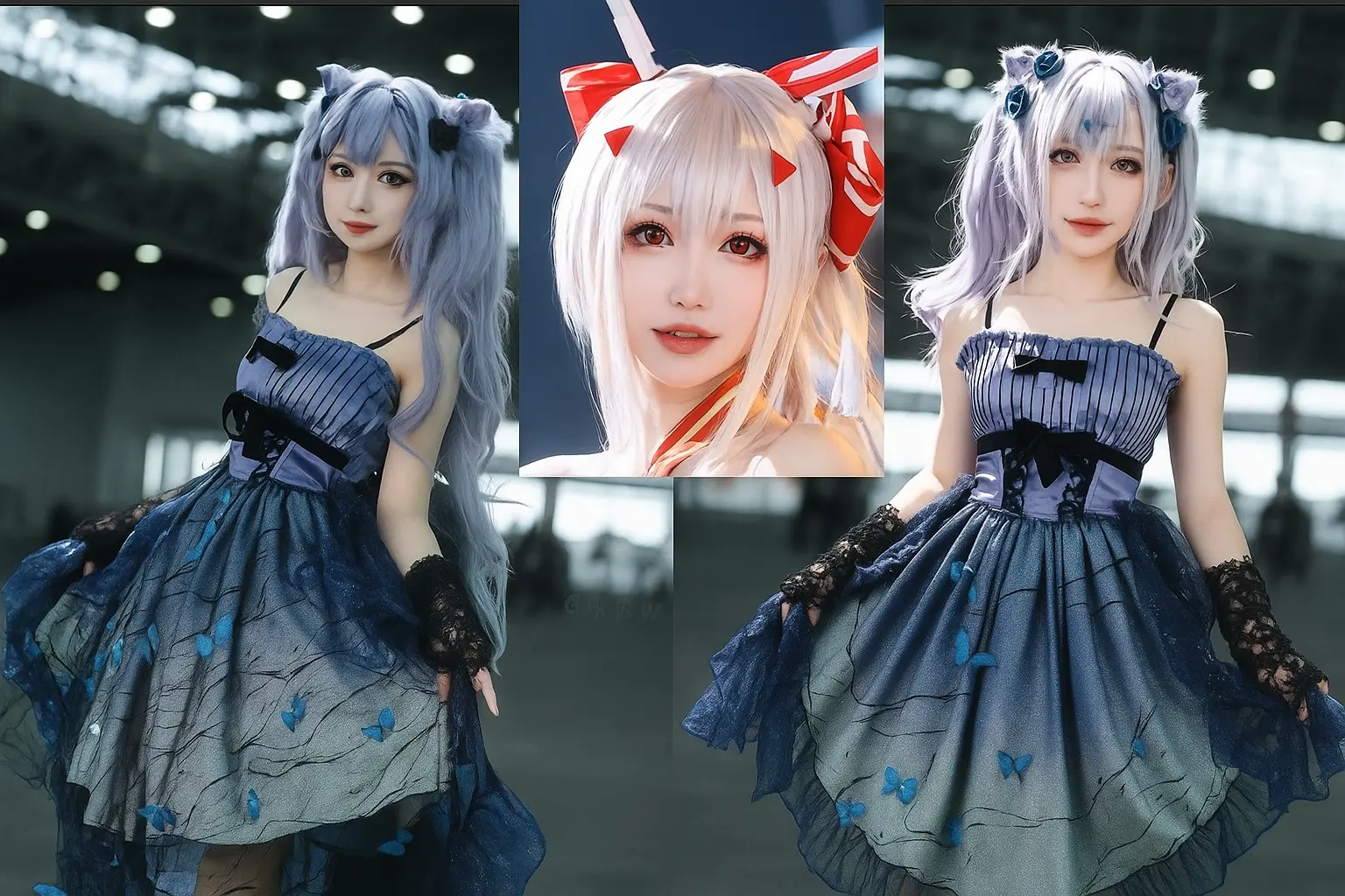 Face swapping with 100% similarity, HD enlargement for AI HD restoration, keep 2 photos: 1 with facial mole at 100% similarity, 2 with skin AI removal.