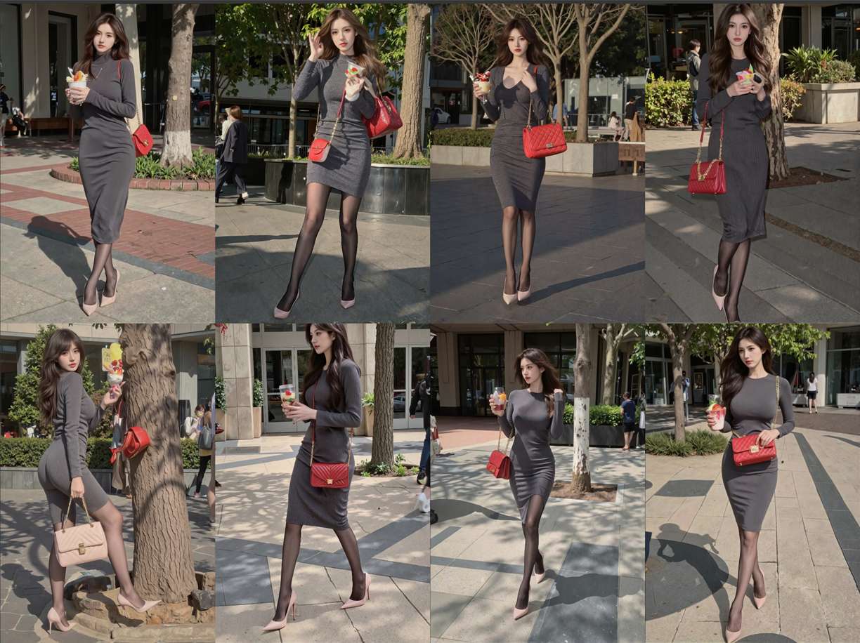FLUX influencer beauty batch creation machine (can add prompts) accelerates TPP enlargement, facial repair, directly outputs finished products, TikTok, Xiaohongshu follower growth tool