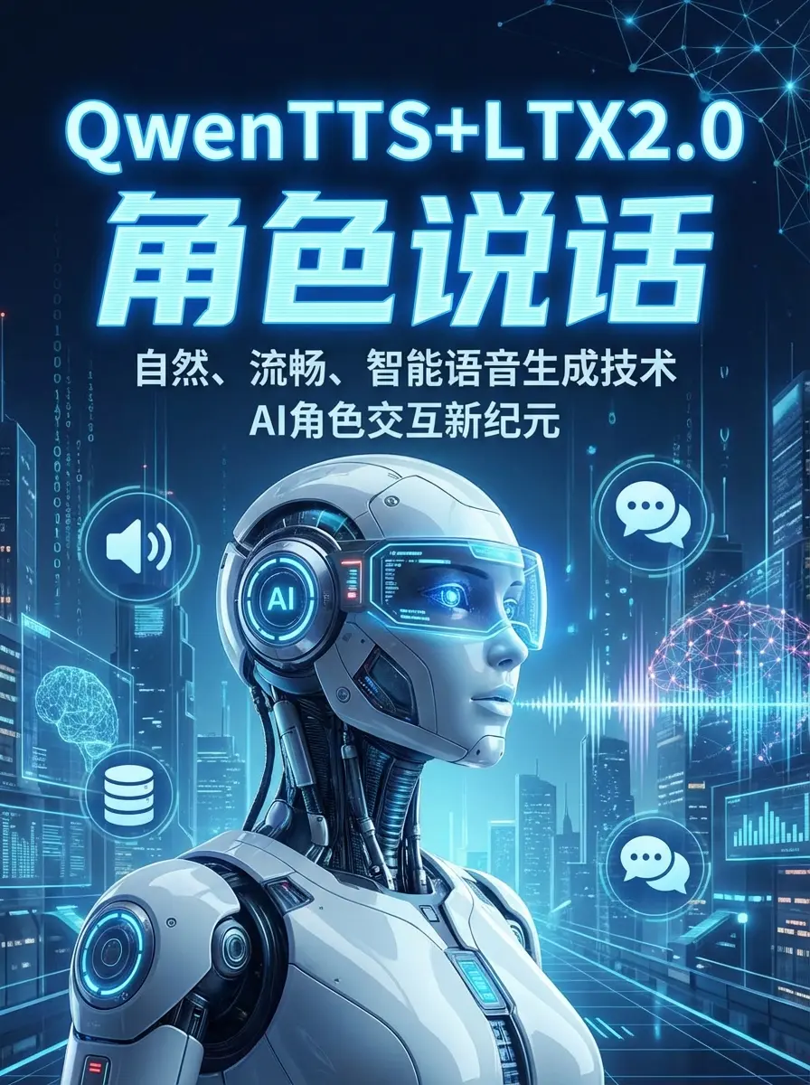 QwenTTS LTX2.0 character speaking