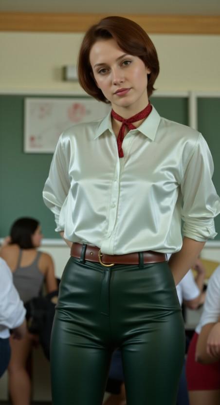 See through blouse