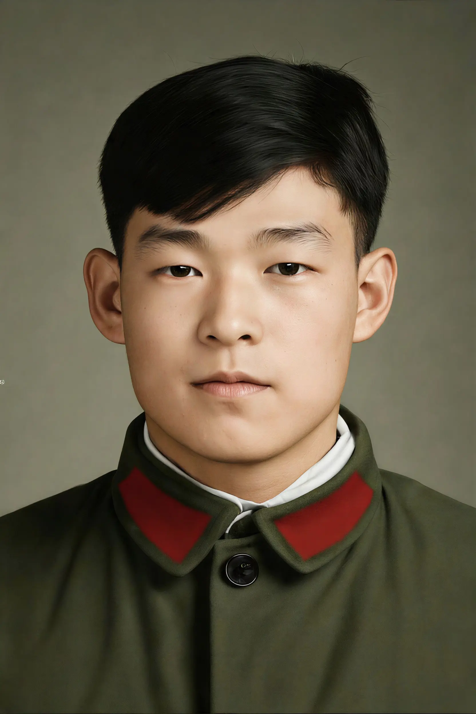Old photo restoration black-and-white coloring HD enlargement perfect version