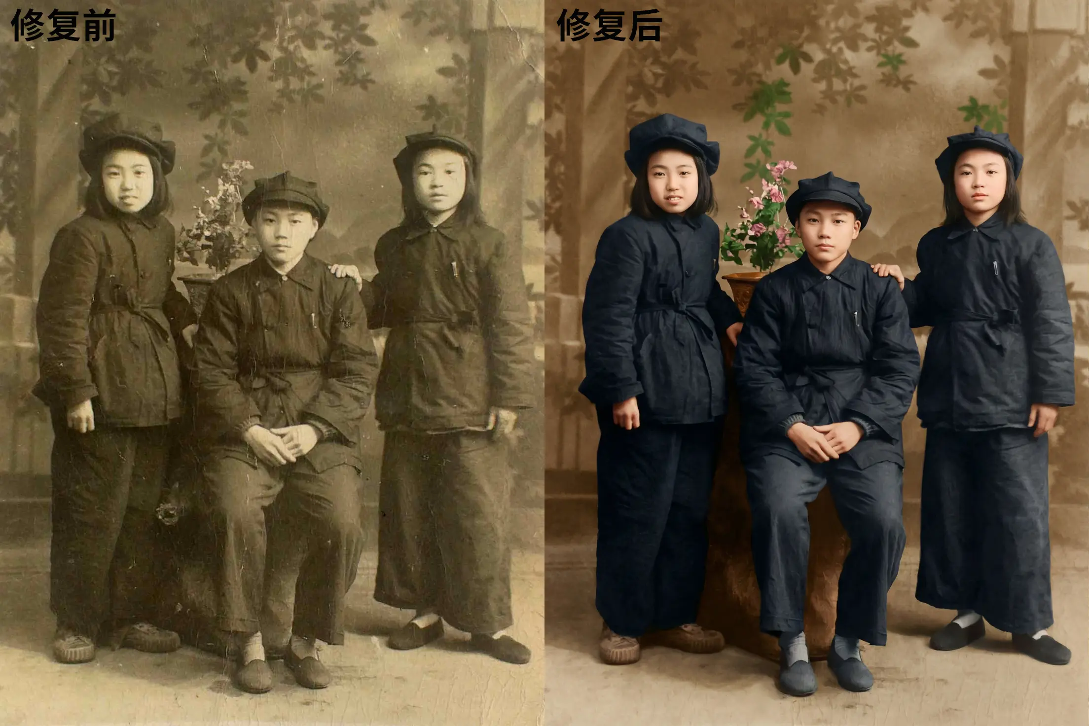 Old Photo Restoration Advanced Version Old_photos_Qwen Image Edit 2509
