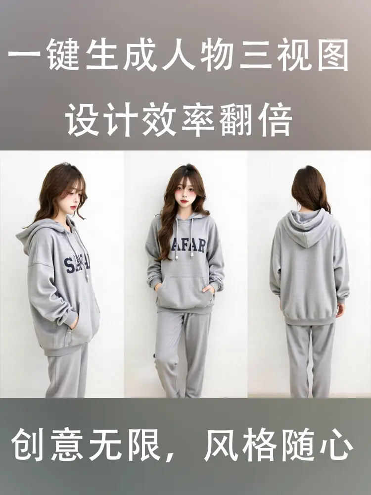 Character Three-View 2.0 Version