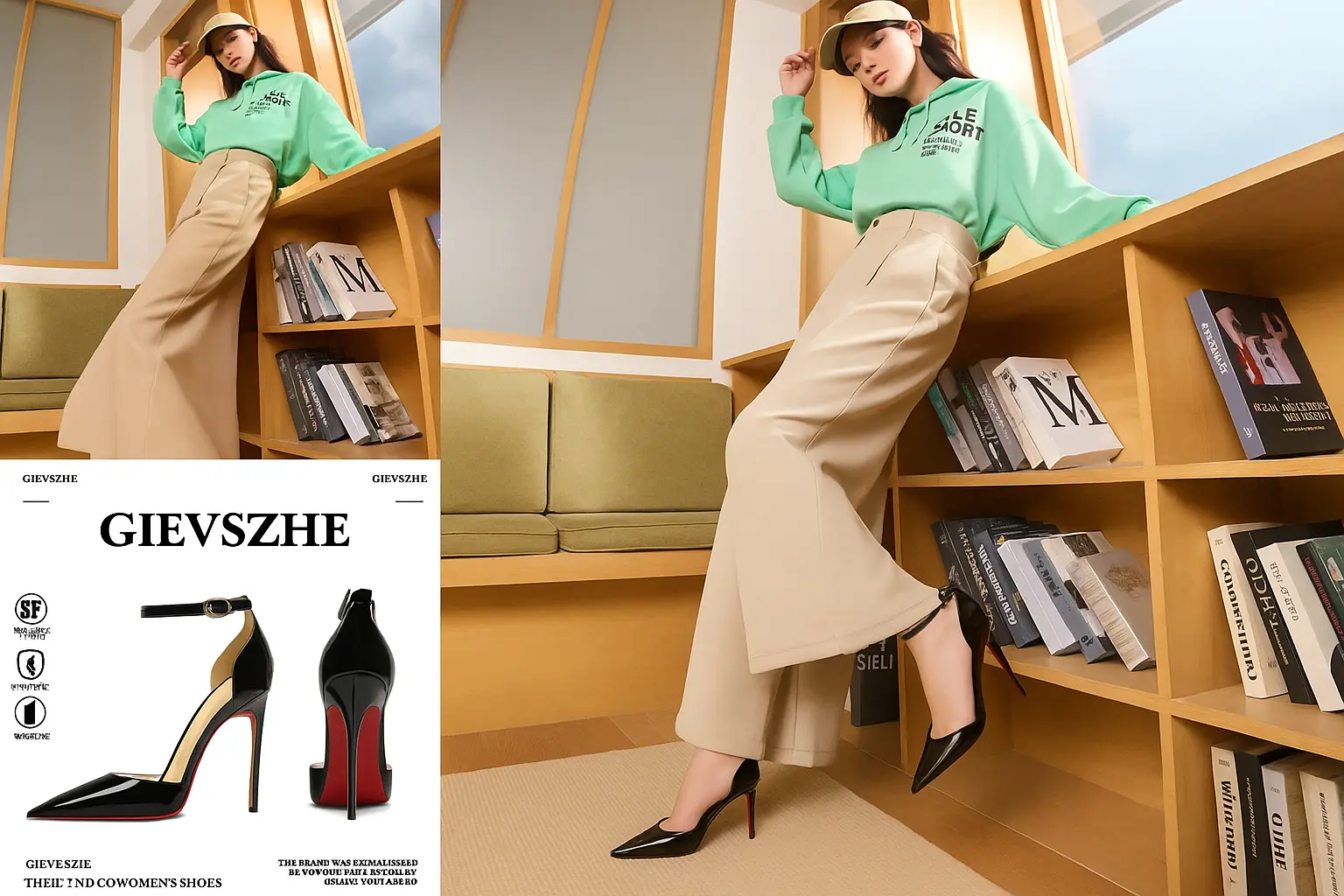 Qianwen Shoe Model Master adapts to e-commerce, surpassing Banana in performance.